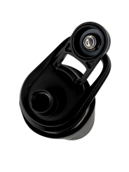 Oliriss 18oz black leather stainless steel water bottle